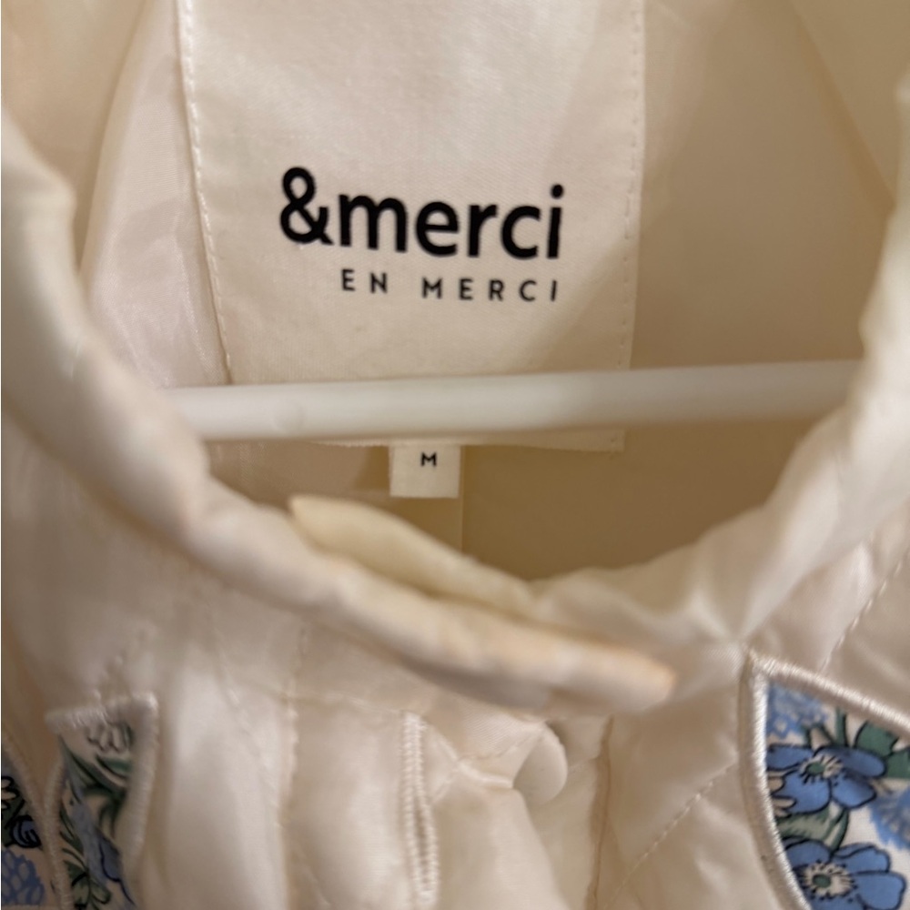 &Merci Floral Quilted Jacket - Picture 4 of 8